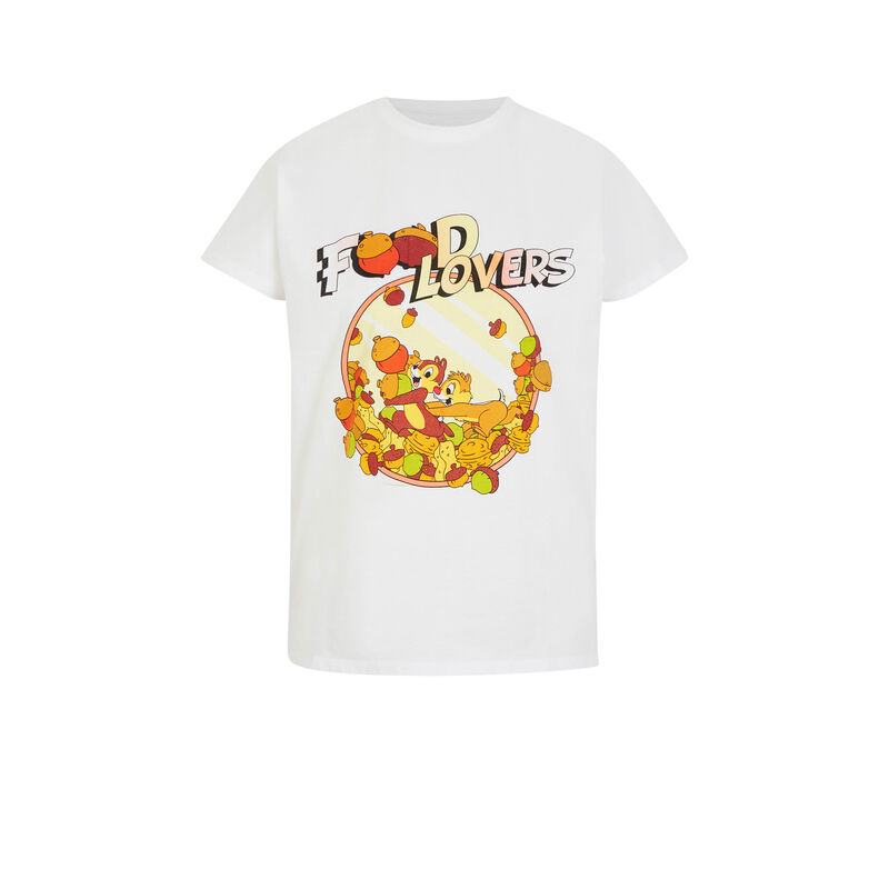 Top de manga corta Chip y Chop - blanco Top de manga corta Chip y Chop - blanco;