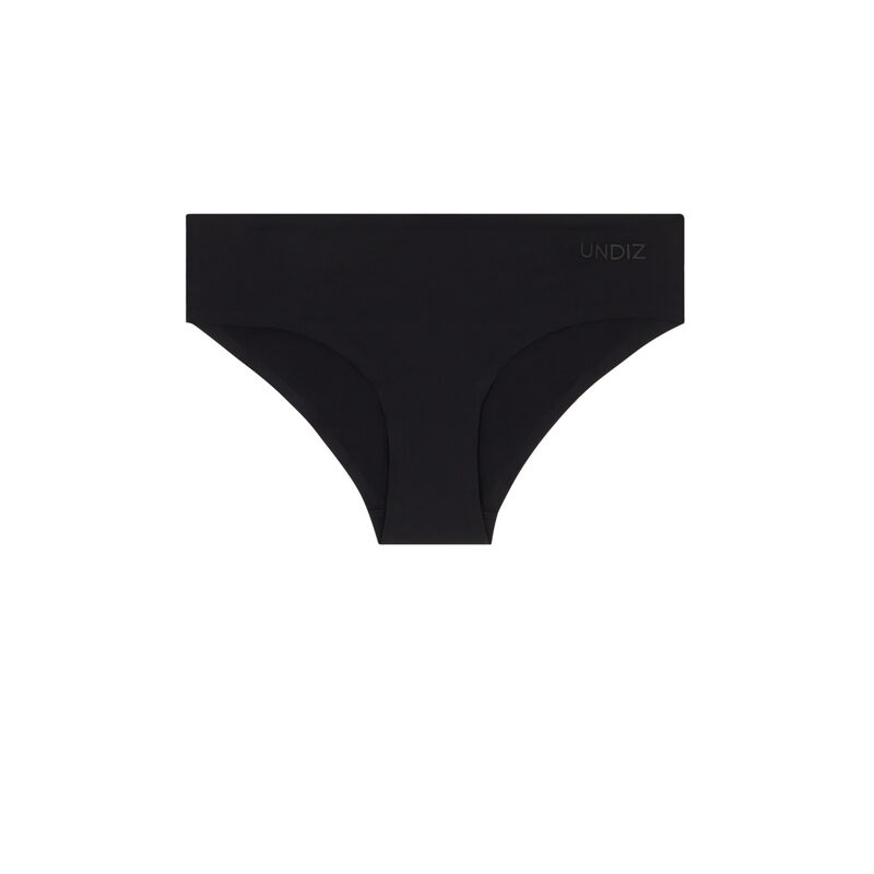 Braguita culotte de microfibra sin costuras - negra Braguita culotte de microfibra sin costuras - negra;
