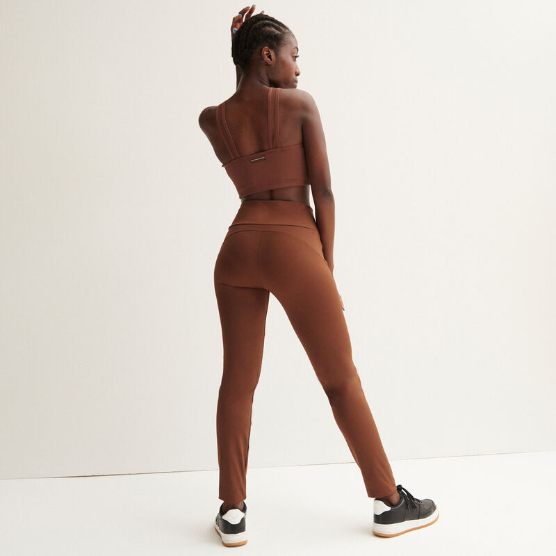 leggings efecto satinado de malla - negro leggings efecto satinado de malla - negro;
