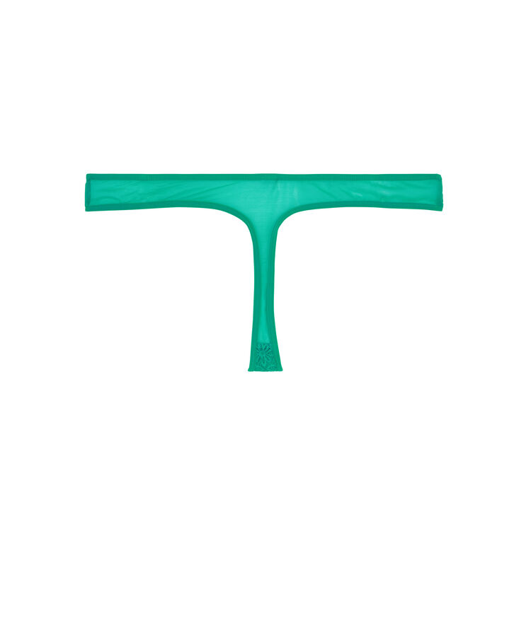 Braguita tanga verde esmeralda triasiz verde.