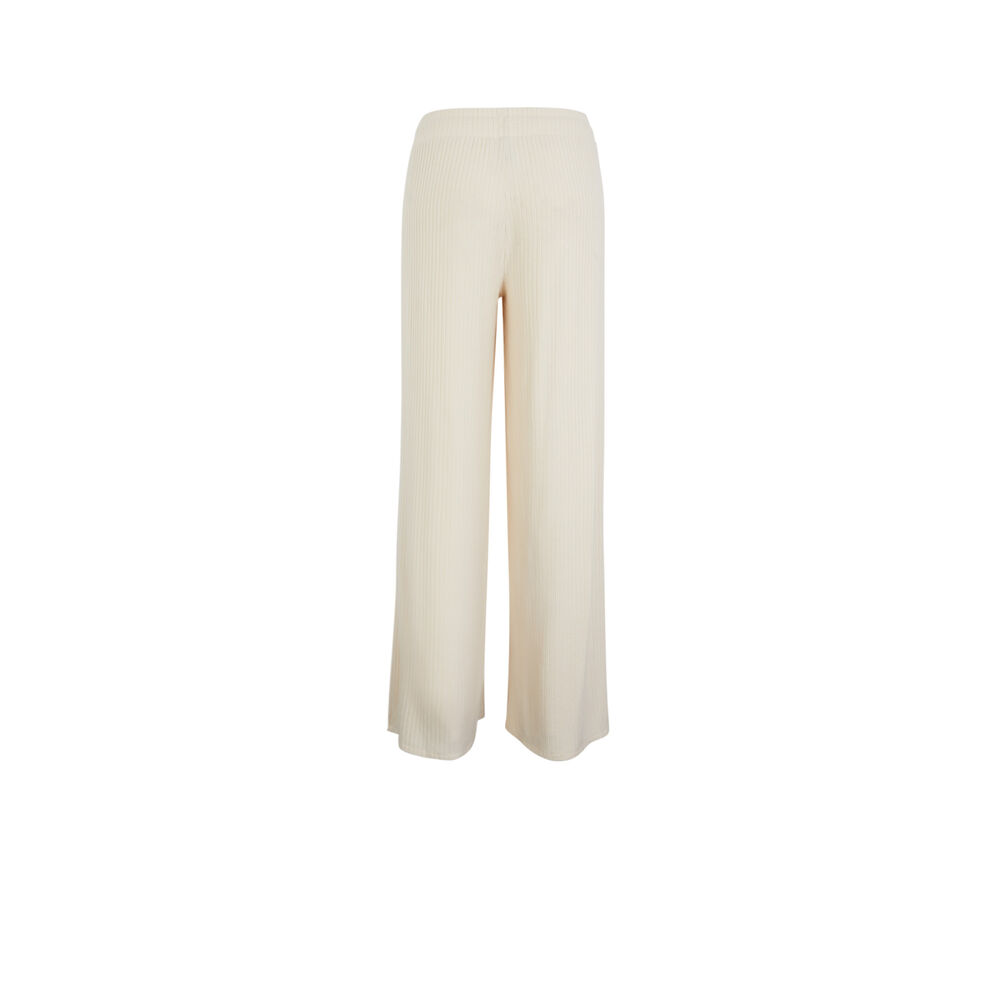 Pantalón ancho - blanco roto blanco roto.