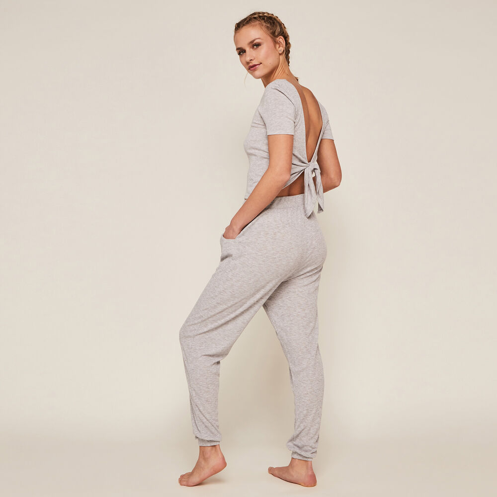 Pantalón con bosillos - gris gris.