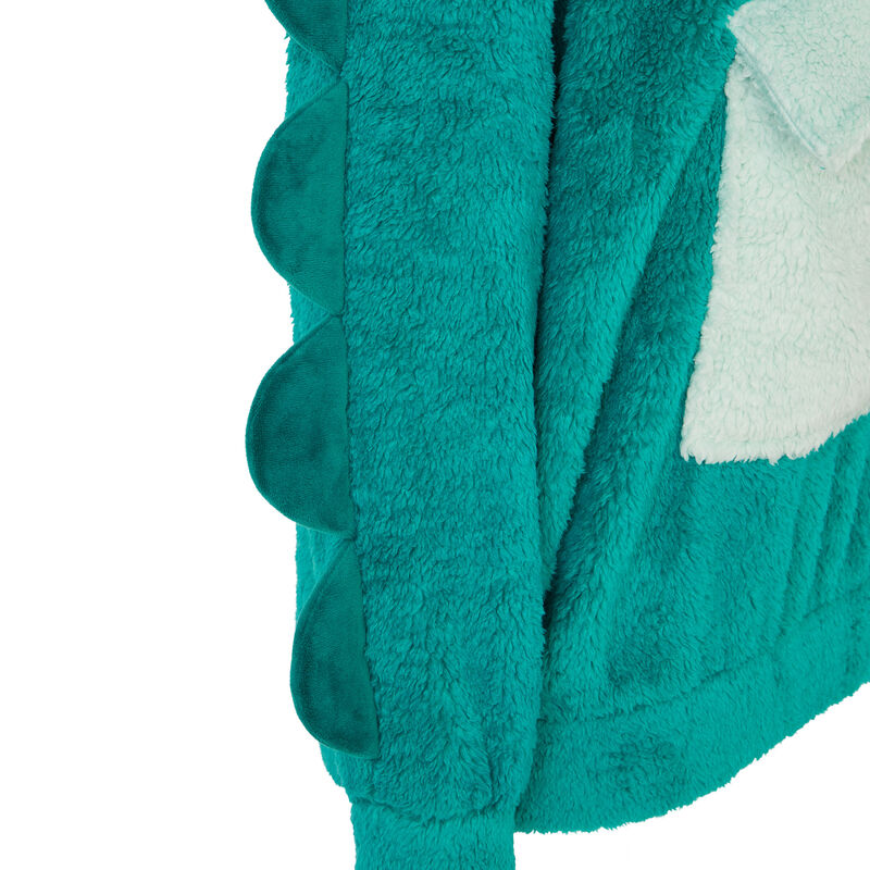 Sudadera polar con detalles bordados denver denveriz azul pato.
