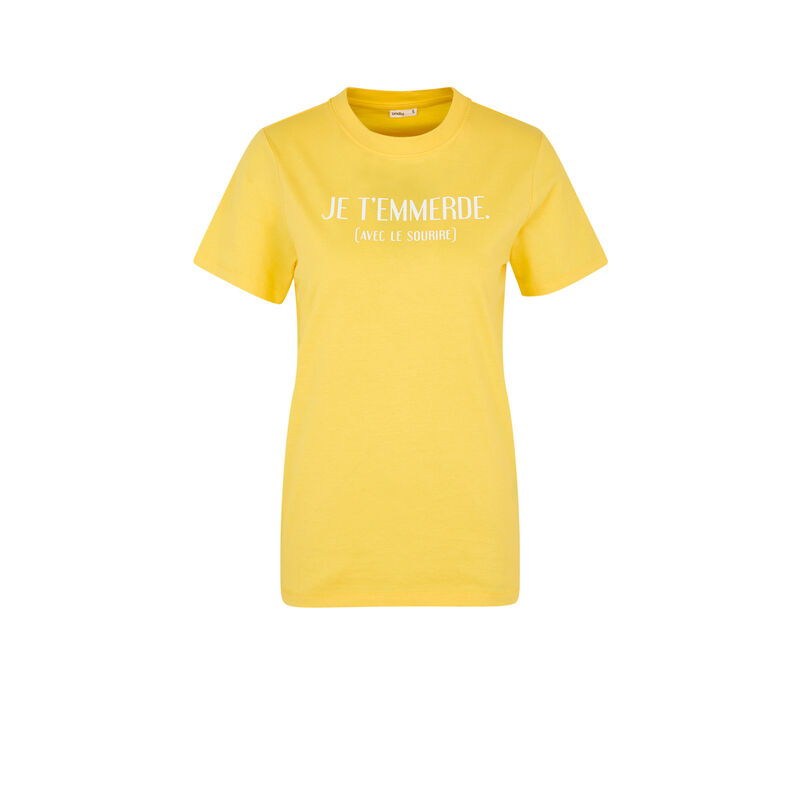 Camiseta amarilla joliefloriz Camiseta amarilla joliefloriz;
