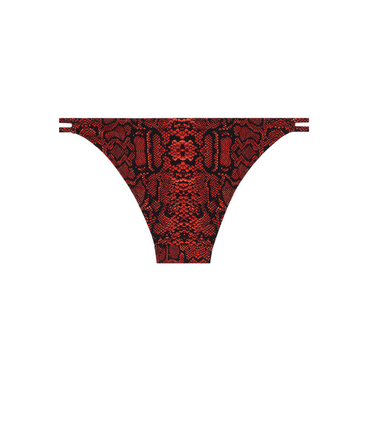 Parte de abajo de bikini - rojo rojo.
