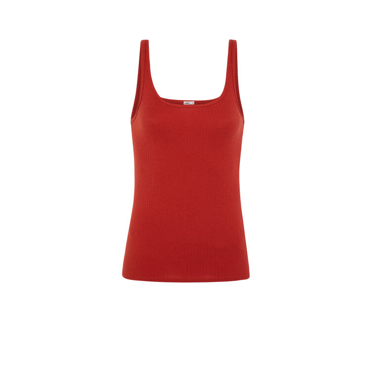 Top sin mangas terracota debidiz Top sin mangas terracota debidiz;