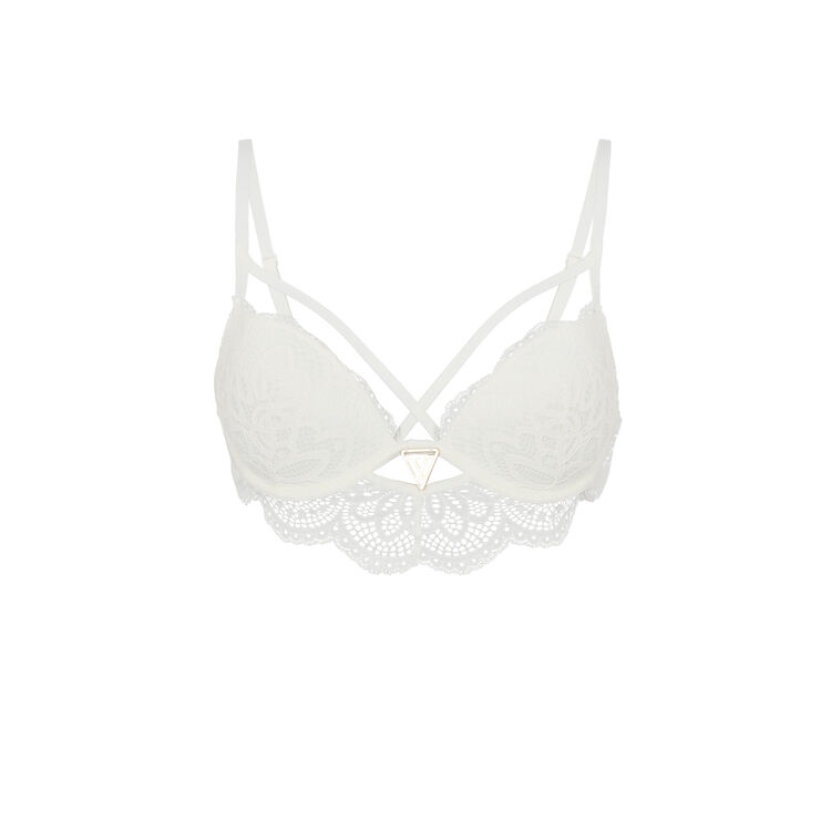 Sujetador corpiño push-up blanco precieusiz white.
