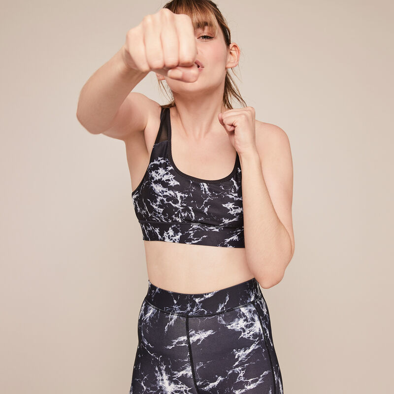 Leggings deportivos con estampado de mármol supermarbliz Leggings deportivos con estampado de mármol supermarbliz;