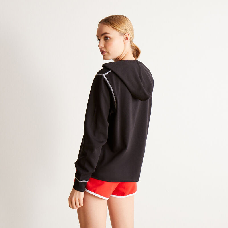 sudadera con motivos de corazones Keith Haring - negro sudadera con motivos de corazones Keith Haring - negro;
