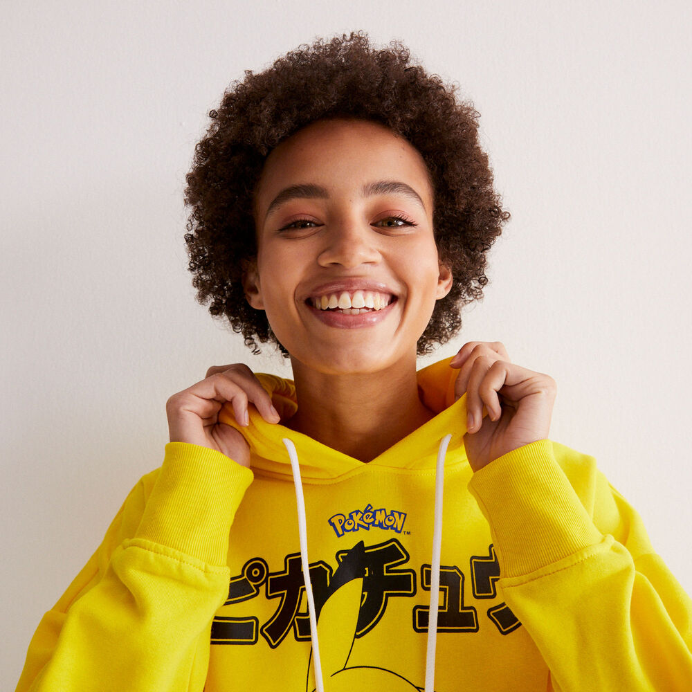 Sudadera pikachu - amarilla amarillo.