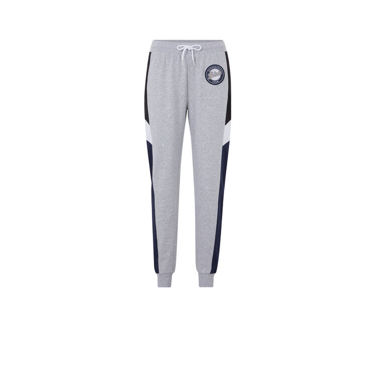 Pantalón de chándal colorbandiz gris.