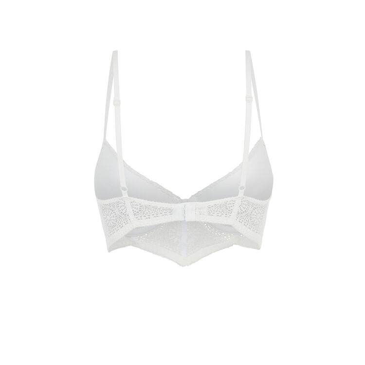 Sujetador bustier push-up blanco buttonilaciz Sujetador bustier push-up blanco buttonilaciz;