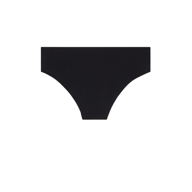Braguita culotte de microfibra sin costuras - negra Braguita culotte de microfibra sin costuras - negra;