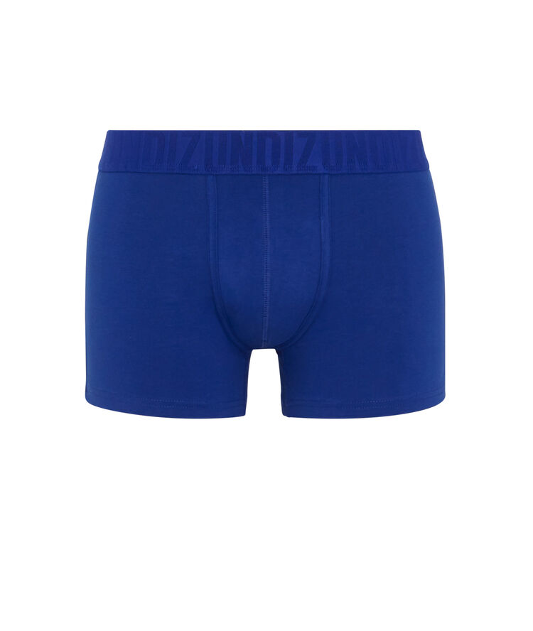 B&oacute;xer de algod&oacute;n ecol&oacute;gico oreliz azul.