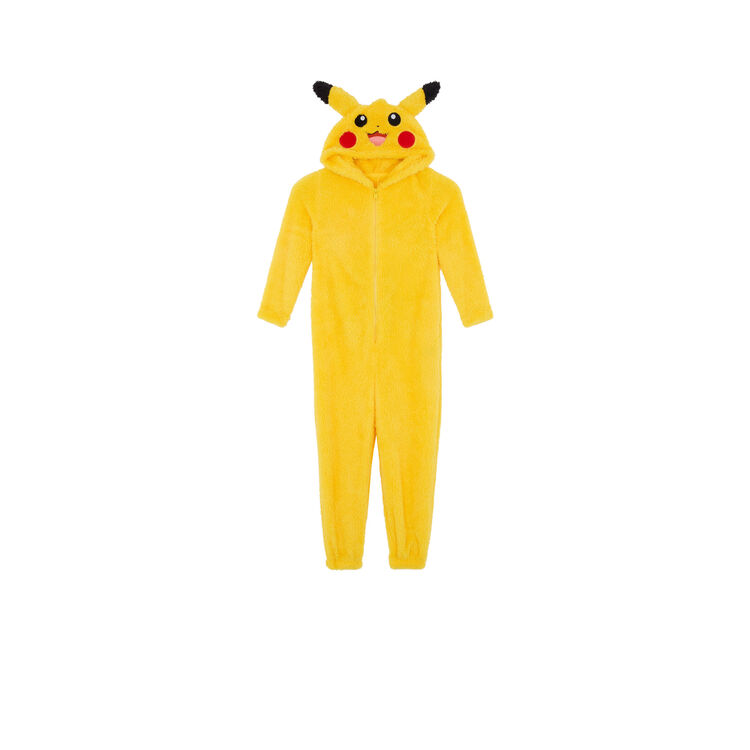 Mono de polar infantil de niño con estampado Pikachu kidpikatiz Mono de polar infantil de niño con estampado Pikachu kidpikatiz;