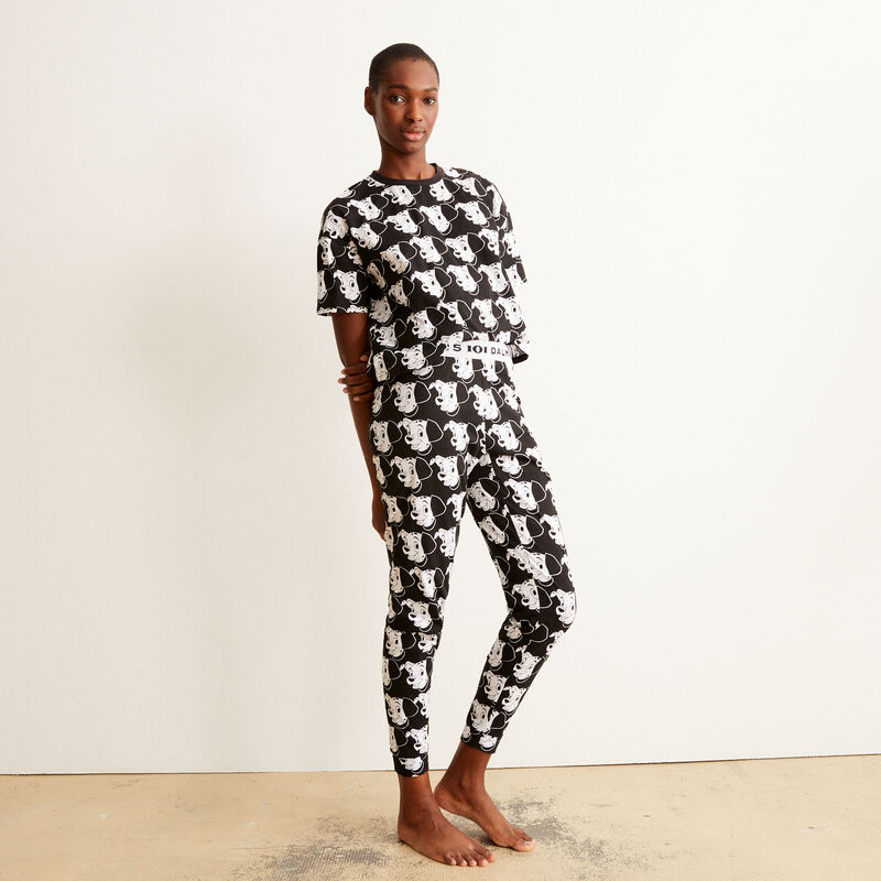 Pantalón con motivos de 101 Dálmatas - negro Pantalón con motivos de 101 Dálmatas - negro;