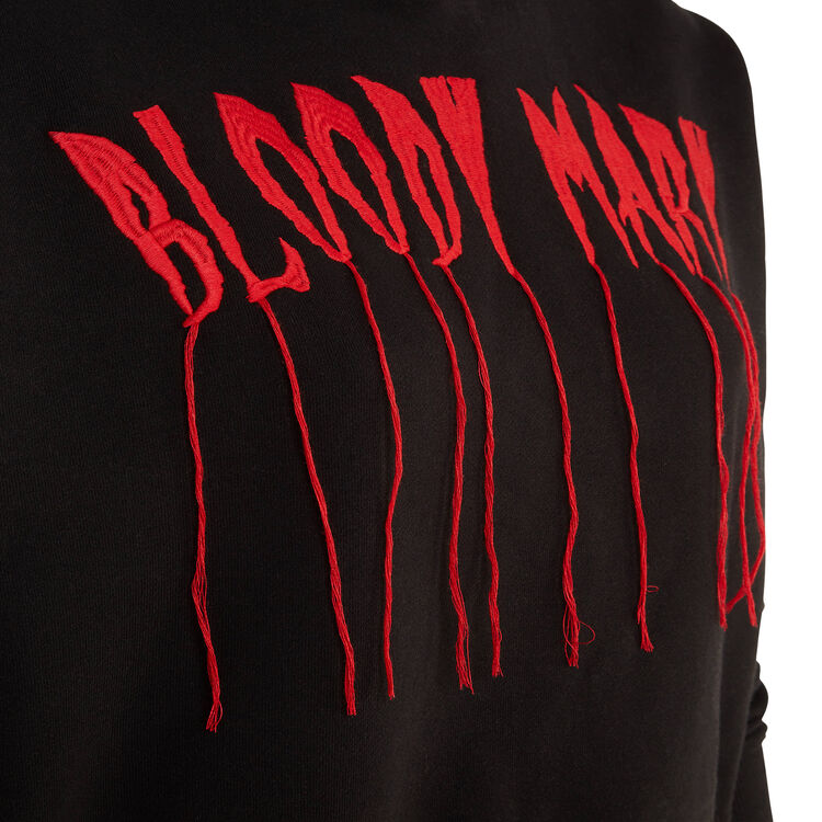 Sudadera negra horroriz Sudadera negra horroriz;