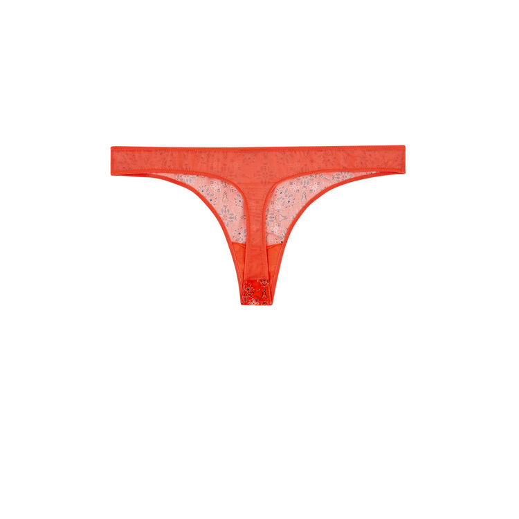Braguita tanga coral bandaniz Braguita tanga coral bandaniz;