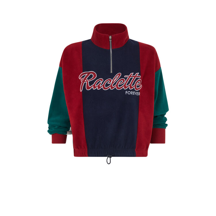 Sudadera polar con detalle de cremallera Raclettiz Sudadera polar con detalle de cremallera Raclettiz;