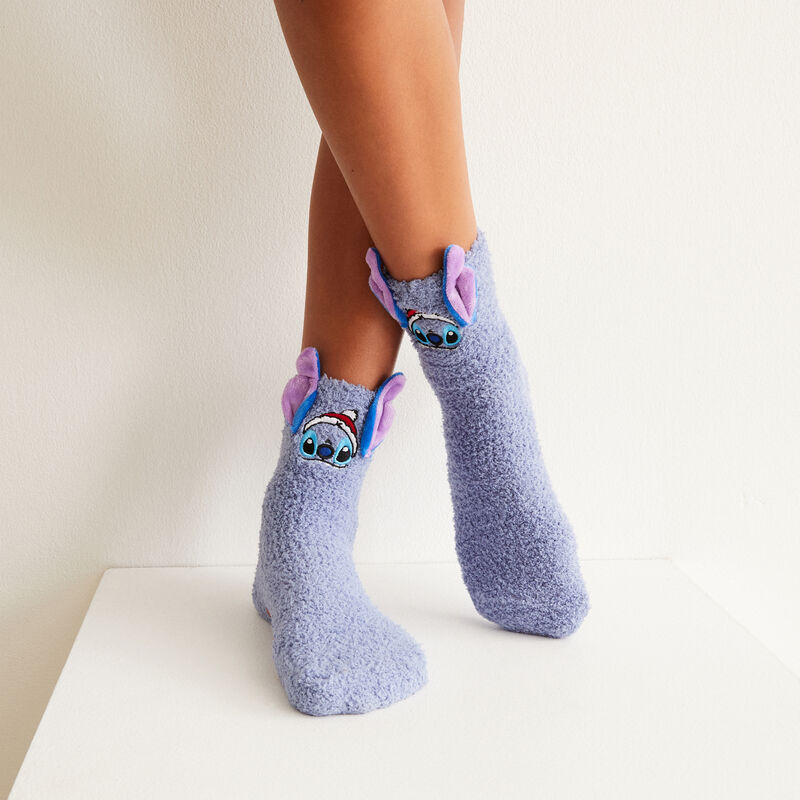 calcetines Stitch - azul calcetines Stitch - azul ;