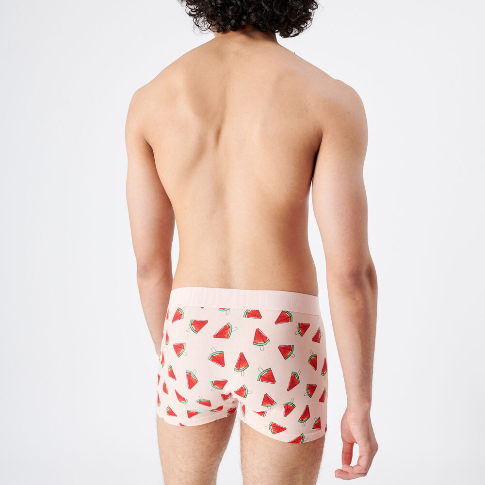 Bóxer con estampado de sandías - rosa rosa.