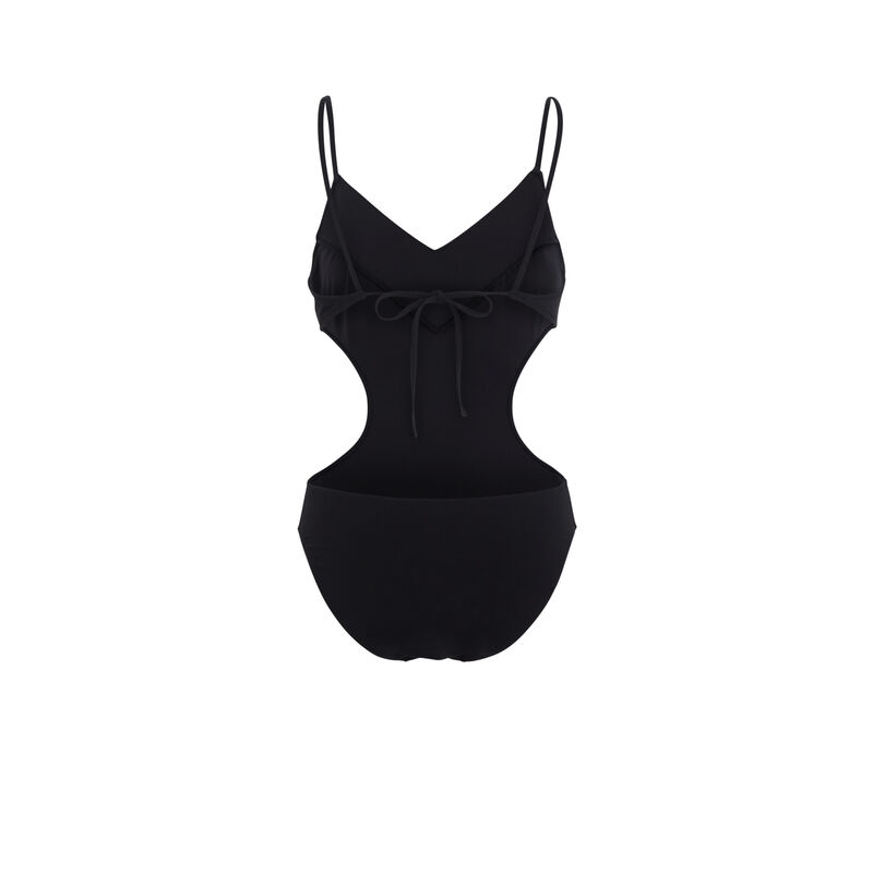 Trikini negro brodindiz negro.