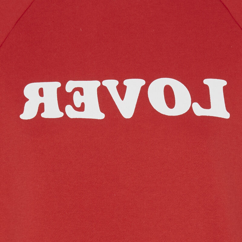 Sudadera roja realoveriz Sudadera roja realoveriz;