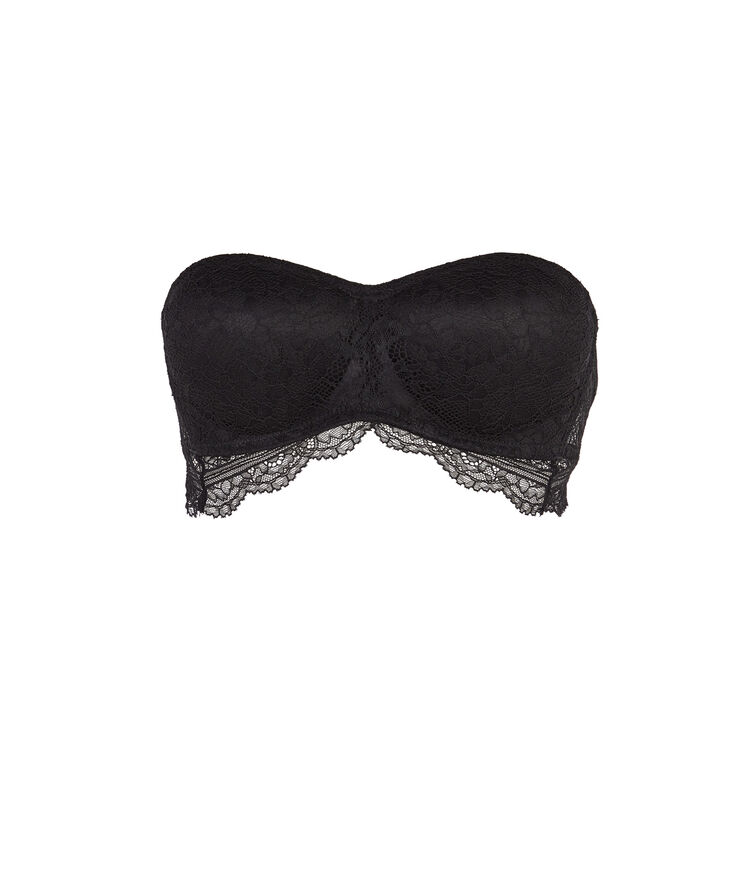 Sujetador sin tirantes negro everydayiz negro.