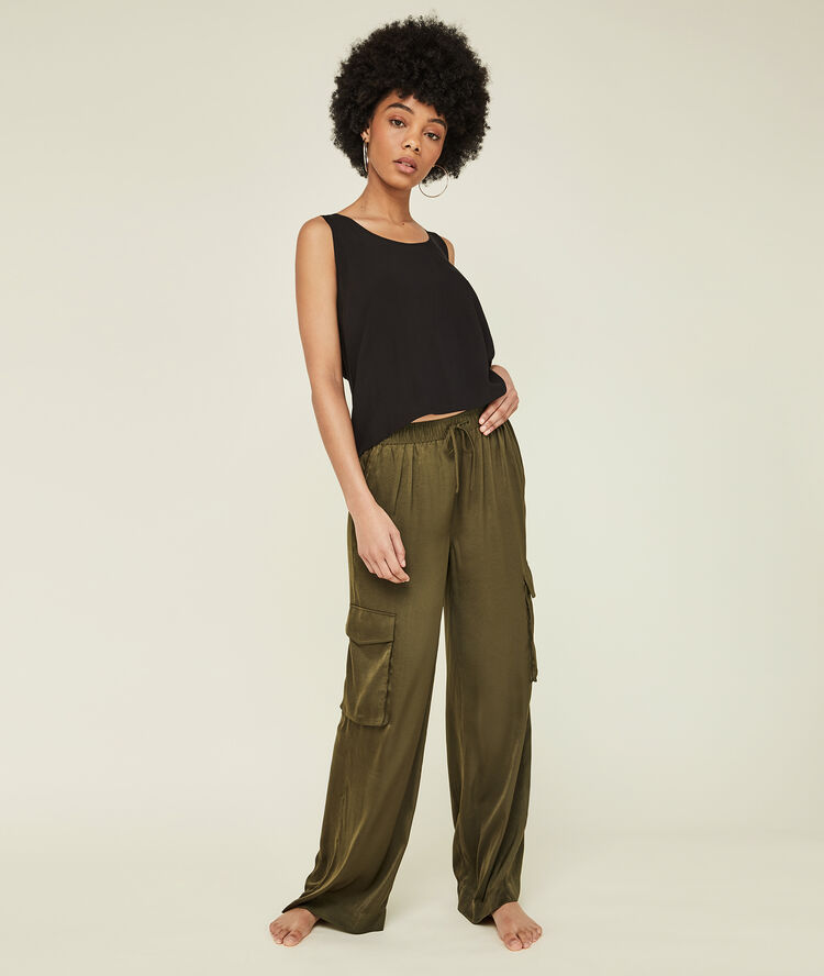 Pantalón caqui militiz green.