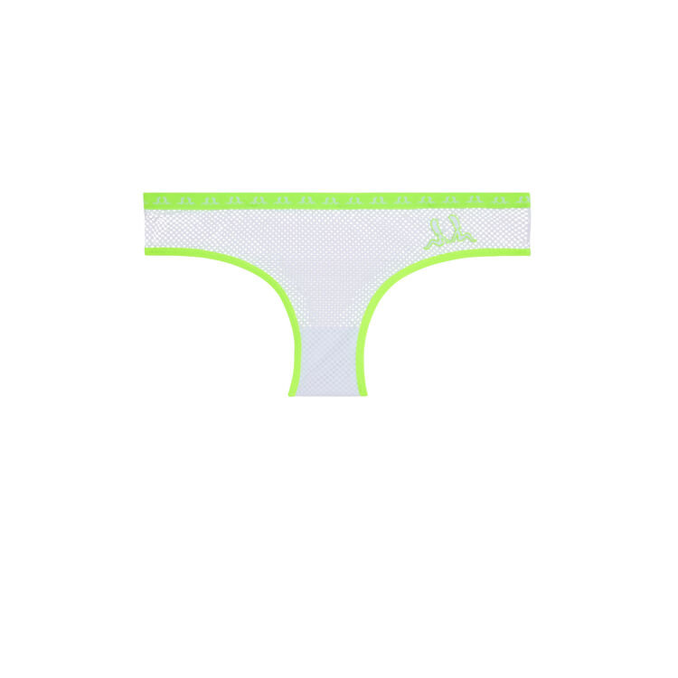 Braguita culotte amarilla fluorescente marjiz amarillo.