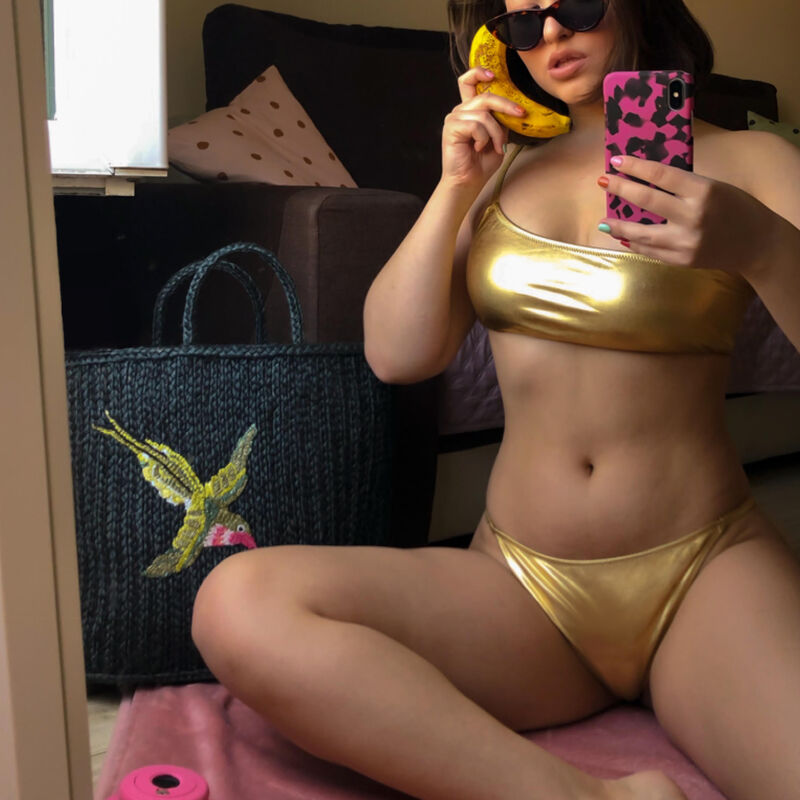 Parte de abajo de bikini - oro Parte de abajo de bikini - oro;