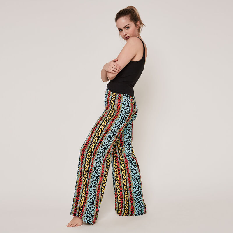 Pantalón con estampado chainiliz Pantalón con estampado chainiliz;