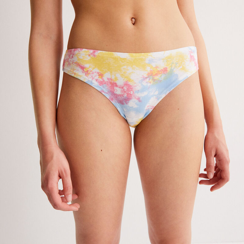 Braguita brasileña con estampado tie and dye - rosa Braguita brasileña con estampado tie and dye - rosa;