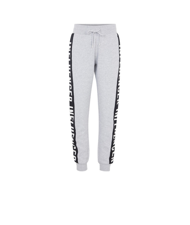 Pantalóm con bandas laterales hellovibiz gris.