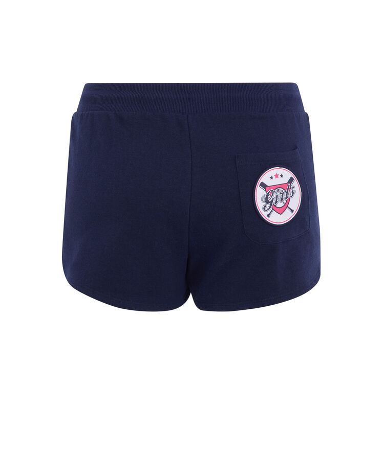 Shorts afelpados hypesupiz azul marino.