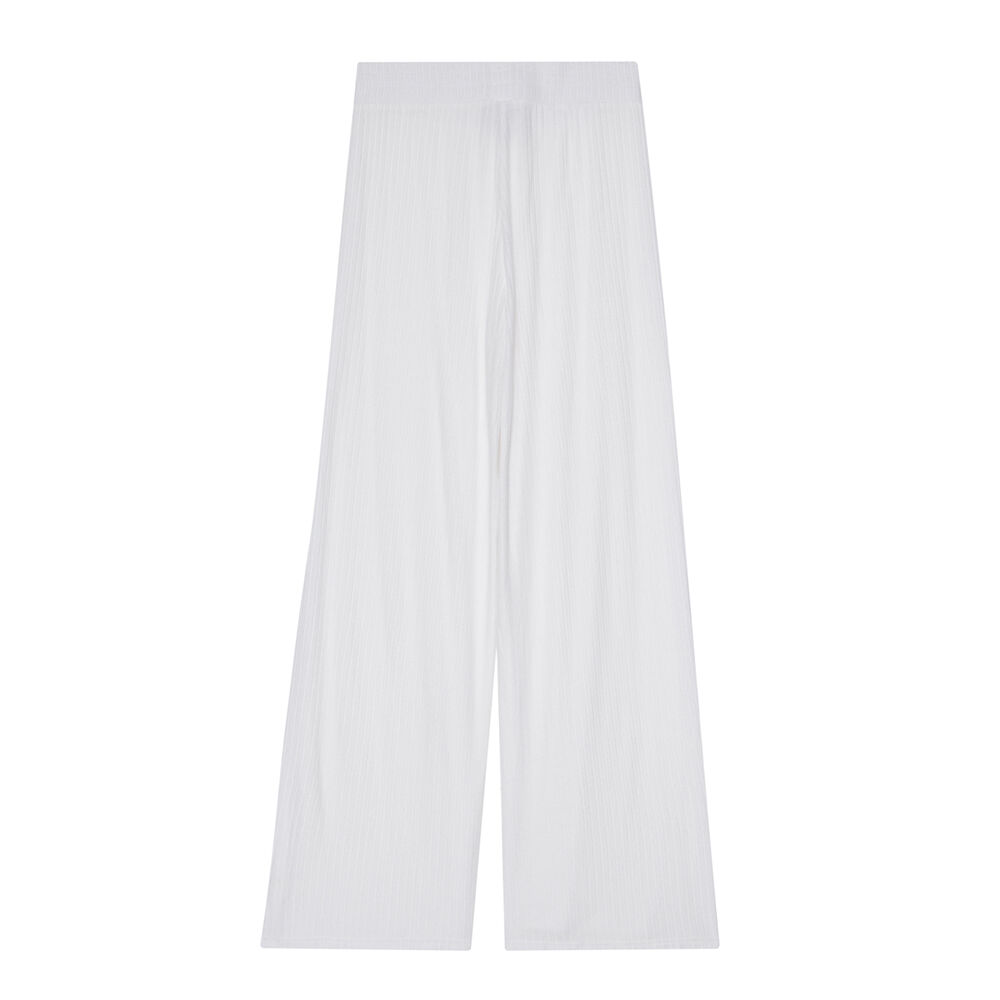 Pantalón de malla con cintura elástica - crudo crudo.