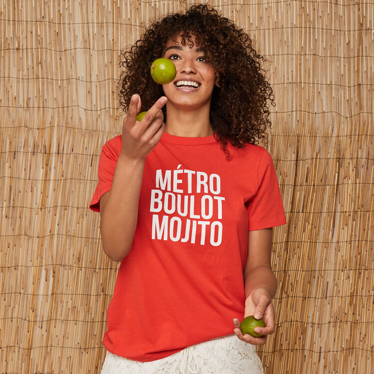 Camiseta coral Mojitiz Camiseta coral Mojitiz;
