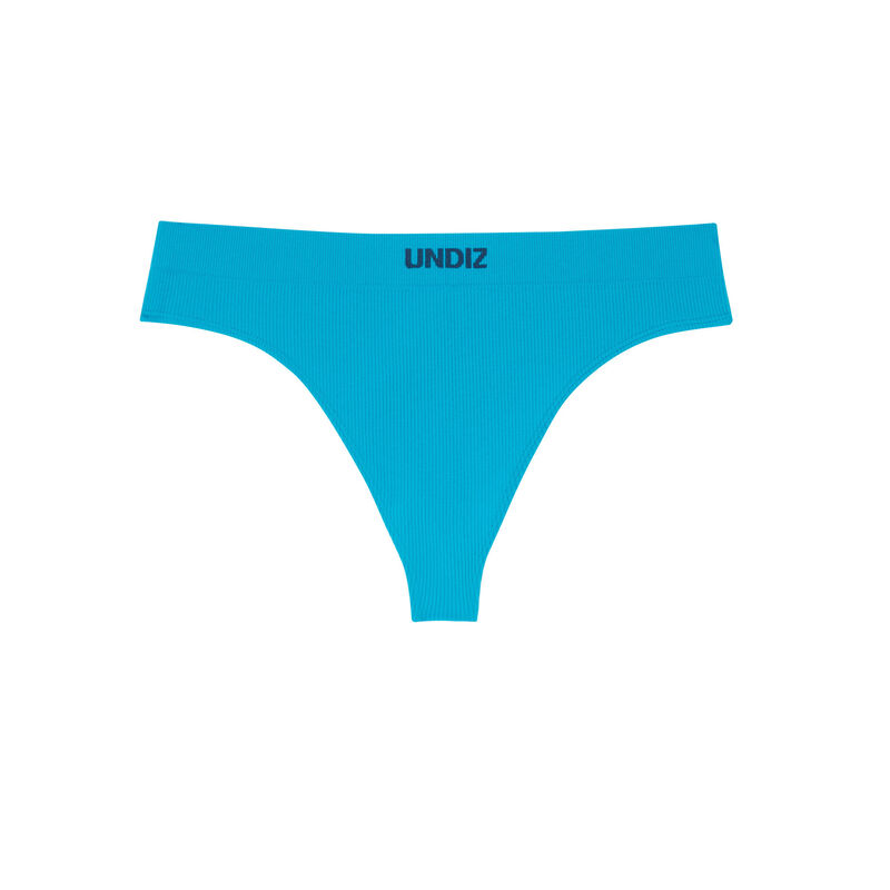 braguita tanga sin costuras de talle alto - azul braguita tanga sin costuras de talle alto - azul;