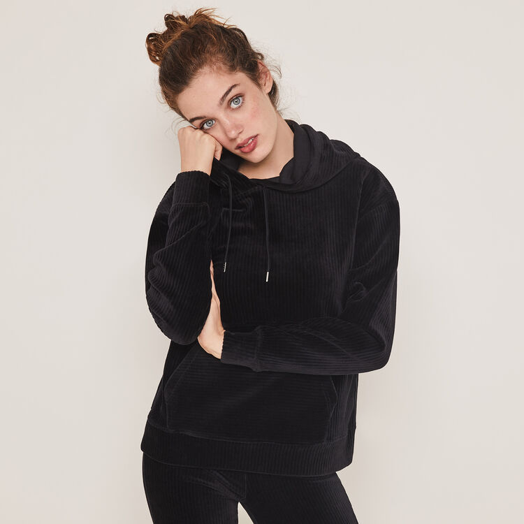 Sudadera de terciopelo con capucha Andriz Sudadera de terciopelo con capucha Andriz;