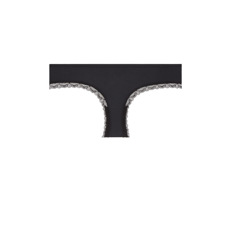 Braguita culotte con microdetalles y cordones rouissexiz Braguita culotte con microdetalles y cordones rouissexiz;