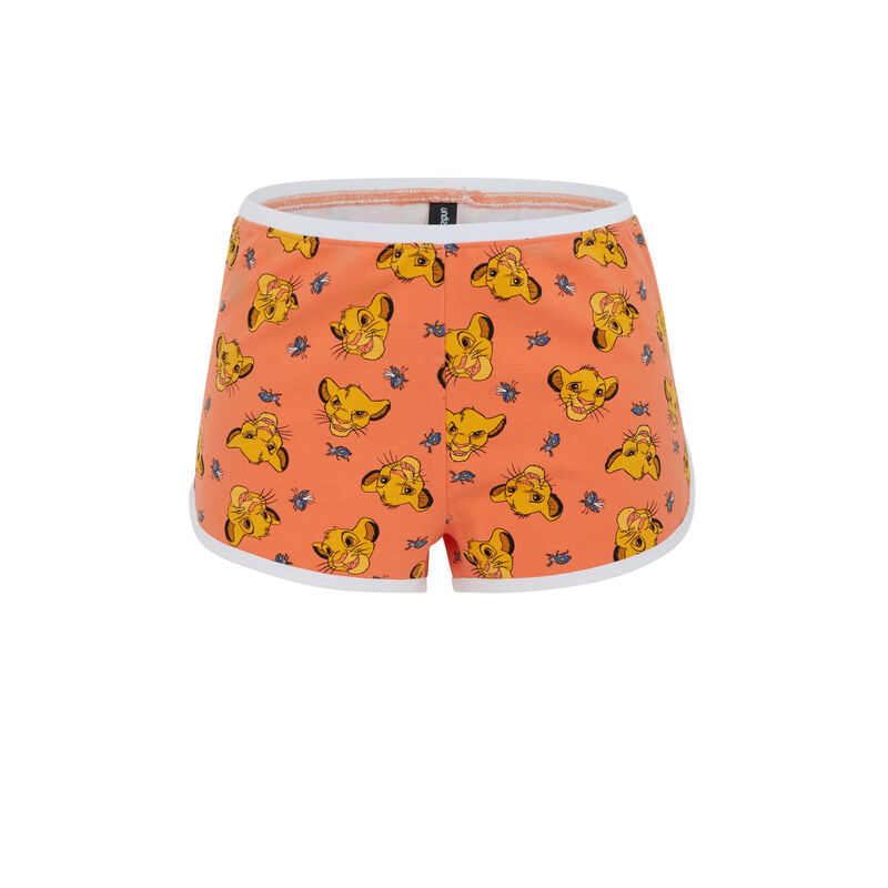 Short estampado El Rey León - naranja Short estampado El Rey León - naranja;