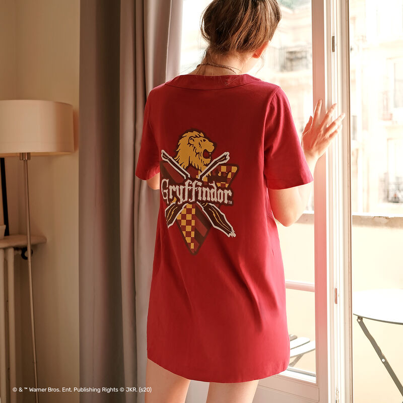 camiseta larga Gryffindor - burdeos camiseta larga Gryffindor - burdeos;