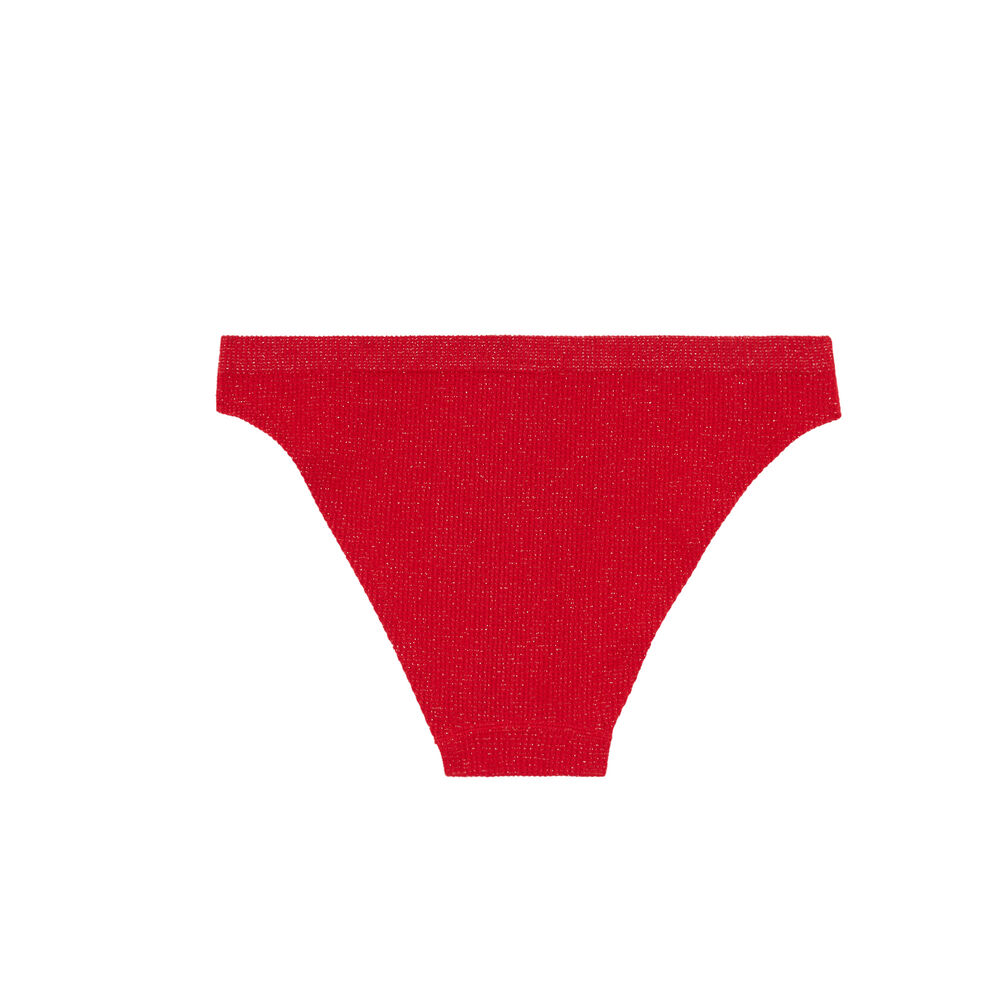 Braguita con brillante - rojo rojo.