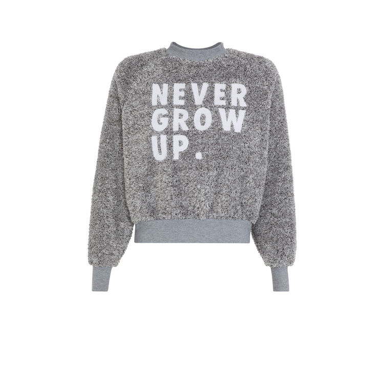 Sudadera gris nevergrowiz Sudadera gris nevergrowiz;