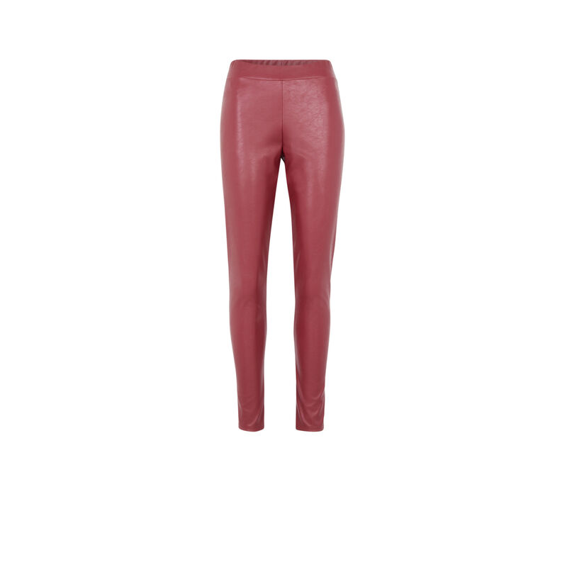 leggings imitación piel - rojo leggings imitación piel - rojo;