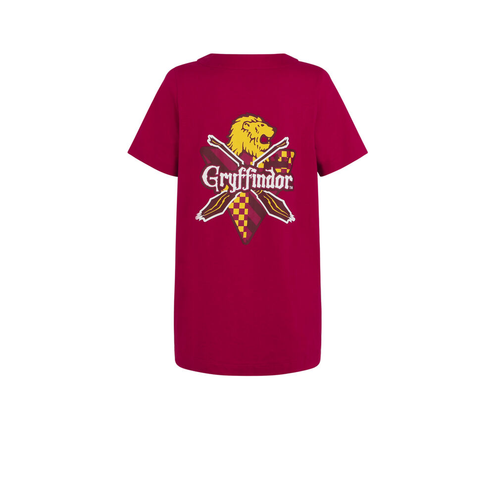 Camiseta larga gryffindor - burdeos burdeos.