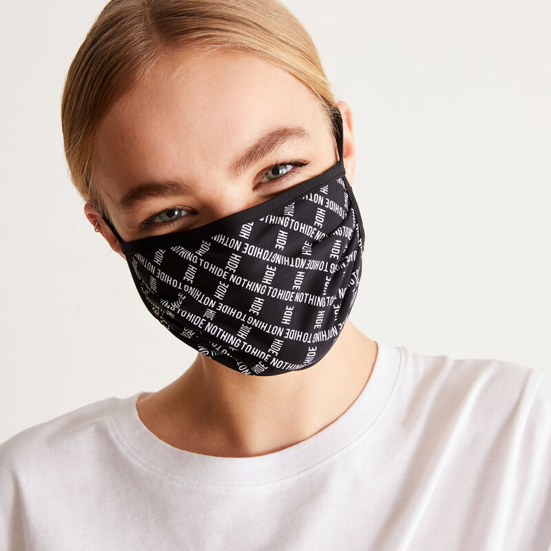 Juego de tres mascarillas nothing to hide - negro Juego de tres mascarillas nothing to hide - negro;