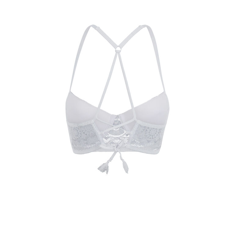 Sujetador bustier preformado blanco souliz Sujetador bustier preformado blanco souliz;