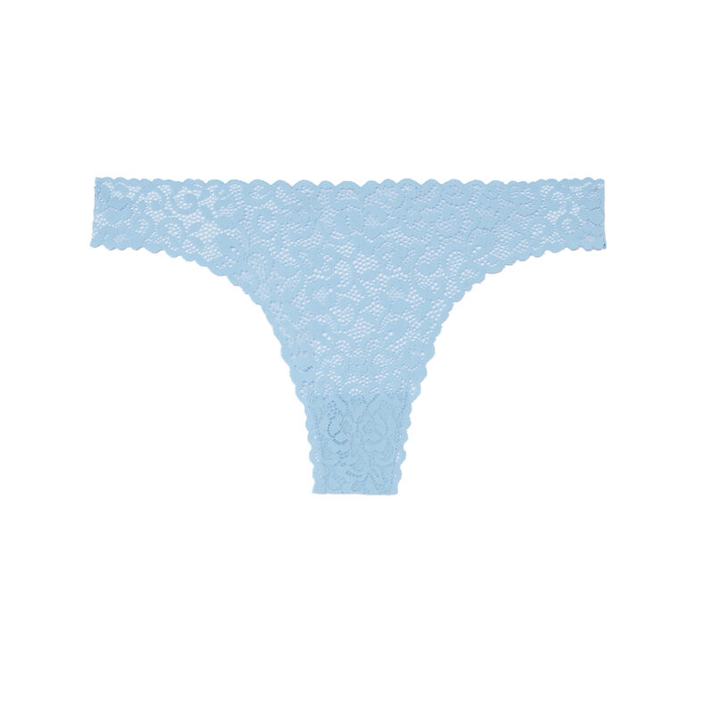 braguita brasileña de encaje fino - azul braguita brasileña de encaje fino - azul;