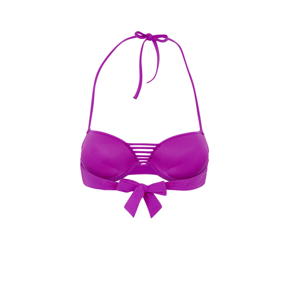 Parte de arriba de bikini push-up - fucsia fucsia.